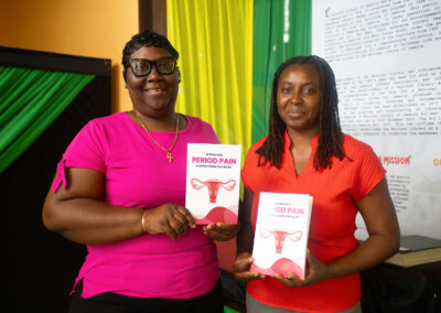 Image of Althea Reid and NLJ representative